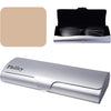 Philley Aluminum Ultra-Light Eyeglasses Case Hard Shell Nearsighted Glasses Case for Women & Men - Silver