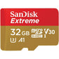 SanDisk 256GB Extreme for Mobile Gaming microSD UHS-I Card - C10, U3, V30, 4K, A2, Micro SD - SDSQXA1-256G-GN6GN