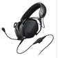 V-MODA BoomPro Microphone | for Gaming & Communication | Wired - 3.5 mm Jack | Flexible Boom | Clip-on Controller with Mute Button & Volume Wheel | Black