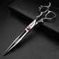 7" 7.5" 8"9" Professional Hairdressing Scissors Barber Salon Hair Cutting Dragon Shears (Large). (7 inch—A)