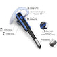 COMEXION Bluetooth Headset, Wireless Business Earpiece V4.1 Lightweight Noisy Suppression Bluetooth Earphone with Microphone for Phone/Laptop/Car（Blue+Case）