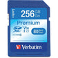 Verbatim 96171 4GB Premium SDHC Memory Card, UHS-I U1 Class 10, Blue
