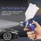 Buy now HVLP Spray Gun with Replaceable 1.4mm 1.7mm 2.0mm Nozzles Needle Cap Automotive Air Paint Sprayer Gun Kit with 600cc Capacity Cup for Car Primer,Furniture Surface Spraying,Wall Painting,Base Coatings at indiglob india