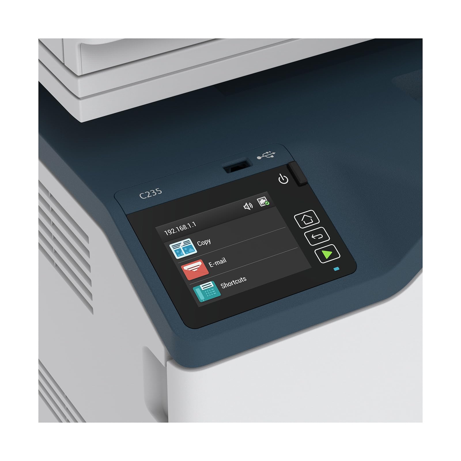 Buy now Xerox C235dni Wireless Printer - 24ppm Color Laser All in One Multifunction Printer with Automatic 2-Sided Printing, Home, Office or Small Business Use - Copy/Print/Scan/Fax - Color Touchscreen at indiglob india