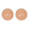 Rimmel London Stay Matte - 003 Natural - Pressed Powder, Lightweight, High Coverage, Shine Control, 0.49oz - Nude Beige