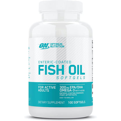 Optimum Nutrition Omega 3 Fish Oil, 300MG, Brain Support Supplement
