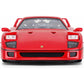 Radio Remote Control 1/14 Scale Ferrari F40 Licensed RC Model Car w/Front Light Controller Open/Close(Red),unisex-children