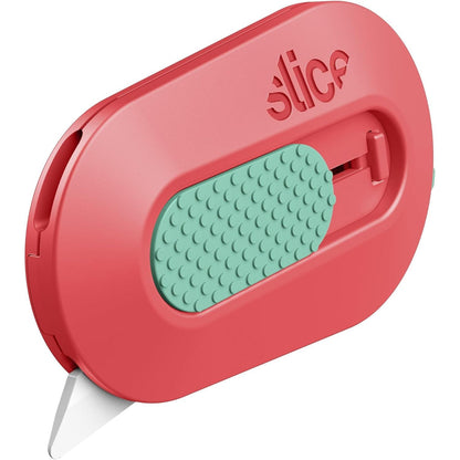 Slice Mini Box Cutter, Manual Retracting, Safe Ceramic Box Cutter Lasting 11x Longer than Metal, Keychain Box Opener, 1 Pack