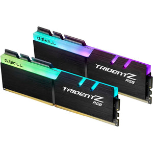 G.SKILL Trident Z RGB Series DDR4 RAM (XMP) 64GB (2x32GB) 3600MT/s CL18-22-22-42 1.35V Intel AMD Desktop Computer Memory U-DIMM (F4-3600C18D-64GTZR)