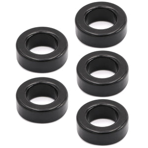 5pcs 42X24X16mm Toroid Core,Ferrite Rings Toroid Core Iron (Black)