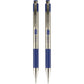 Zebra Pen G-301 Retractable Gel Pen, 0.7mm Medium Point, Stainless Steel Barrel, Ideal for Office Supplies, School Supplies & Teacher Supplies, Blue Ink, 2-Pack (41322)