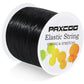 Paxcoo 1mm Elastic Bracelet String Cord Stretch Bead Cord for Jewelry Making and Bracelet Making White
