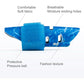 Kuangmi Finger Sleeve Support Protector Finger Splint Brace Use for Pain Relief and Preventing Sports Injuries（S/M, Blue