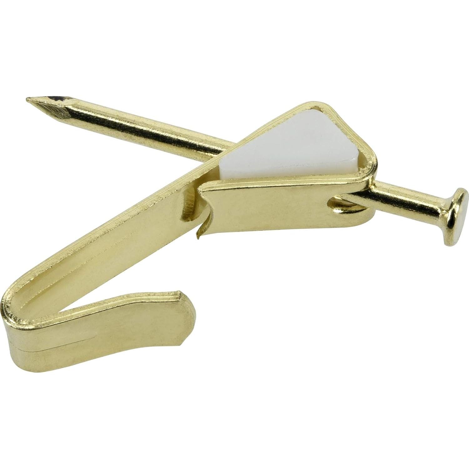 Buy now OOK 535808 Picture Hangers, Art Hangers, Brass, Reusable Picture Hooks, 30lb (25 Set) at indiglob india