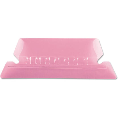 Pendaflex® Hanging File Folder Plastic Tabs, Clear, Pack Of 25