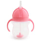 Buy now Munchkin Any Angle Sippy Cup for Toddlers, Spill Proof Weighted Straw Cup with Transition Handles for Babies 6 Months and Up, 7 Ounce, Blue at indiglob india