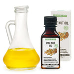 Buy now Siberian Pine Nut Oil | 100% Natural Extra Virgin Cold Pressed 100 ml / 3.4 fl oz | Unrefined Raw No-GMO Vegan | Exclusive Healthy Diet Food Grade at indiglob india