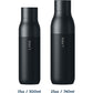 LARQ Bottle Twist Top 17 oz - Insulated Stainless Steel Water Bottle | BPA Free | Reusable Water Bottle for Camping, Office, and Travel | Keep Drinks Cold and Hot, Obsidian Black