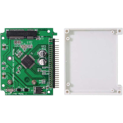 ChenYang mSATA Mini SATA SSD to IDE 44Pin 2.5 inch Hard Disk Case Enclosure Box White for Laptop