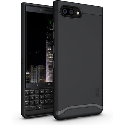 Blackberry KEY2 Case, TUDIA [MERGE Series] Heavy Duty EXTREME Protection/Rugged With Dual Layer Slim Precise Cutouts Phone Case For Blackberry KEY2 (Matte Black)