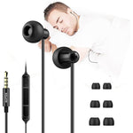 AGPTEK Sleep Earbuds, in-Ear Earphones for Sleeping with 3 Sizes Ultra-Light Soft Silicone, Noise Isolating Headphone Perfect for Sleeping, Insomnia, Side Sleeper, Air Travel, Meditation & Relaxation - My Store