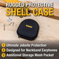Buy now DEWALT Heavy Duty Protective Headphone Case for Pro Max Neckband, Compact Lightweight w/EVA Earphone Hard Shell Case, Headset Travel Carry Shockproof, Water-Resistant, Soft Interior & Accessory Pocket at indiglob india