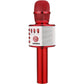 BONAOK Wireless Bluetooth Karaoke Microphone,3-in-1 Portable Handheld Karaoke Mic Speaker Machine Home Party Birthday for All Smartphones PC(Q37 Rose Gold)