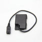 Glorich EP-5A DC Coupler EN-EL14 EN-EL14a Dummy Battery EH-5 AC Power Supply Adapter Power Connector for Nikon Coolpix P7000 P7100 P7700 P7800 Df D3100 D3300 D3400 D3500 D5100 D5200 D5300 D5500 D5600