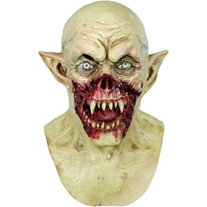 MOLEZU Vampire Mask Zombie Head Mask for Adult, Scary Horror Creepy Demon Monster Mask for Halloween Costume Party.