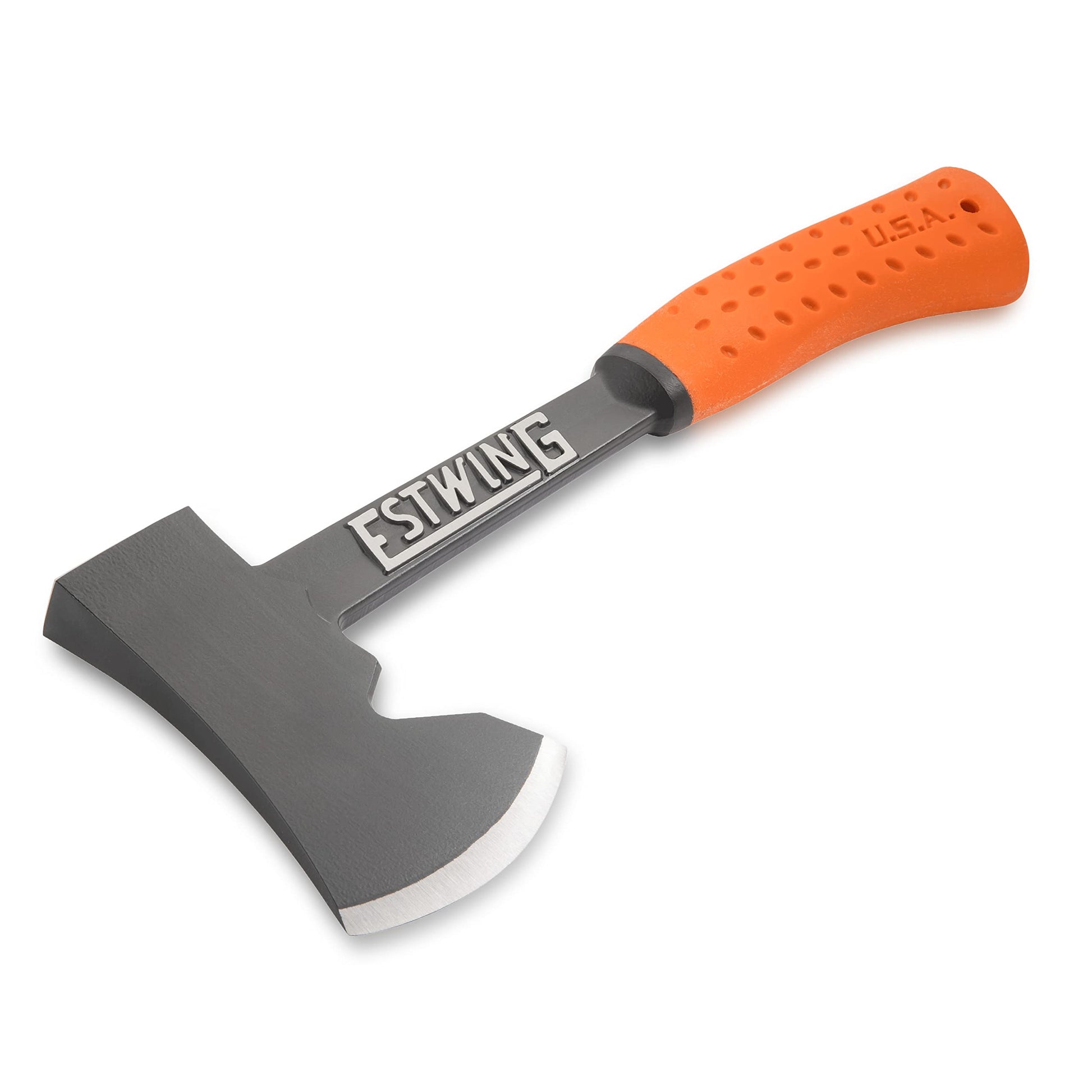 Buy now ESTWING Camper's Axe - 14" Hatchet with Forged Steel Construction & Shock Reduction Grip - EO-25A at indiglob india