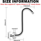 Buy now NearMoon S Shaped Shower Head Riser Arm, Shower Extender Arm with Flange, Standard 1/2" Connection- Bathroom Accessory, 10 Inch (1 Pack, Chrome) at indiglob india
