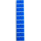 100pcs Non Transfer Tamper Resistant Security Warranty Void Labels/Stickers/Seals (Blue, 1 x 2 inches, Unique Nnumbers) - My Store