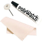 Polywatch Plastic Watch Crystal Scratch Remover String Buff Soft Polisher and Polishing Cloth