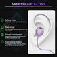 WOFRO Anti-Lost Strap for Galaxy Buds 2 Pro (2022), Sports Soft Silicone Lanyard Accessories Compatible with Samsung Galaxy Buds Pro 2 Earbuds Neck Rope (bora purple)