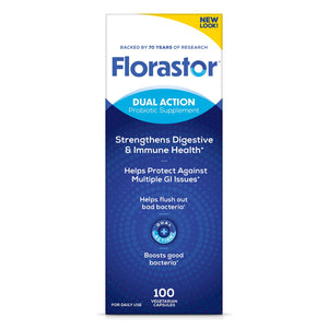 Buy now Florastor Probiotics for Digestive and Immune Health, 100 Capsules, Probiotics for Women & Men, Helps Flush Out Bad Bacteria, Boosts The Good with Our Unique Strain Saccharomyces Boulardii at indiglob india