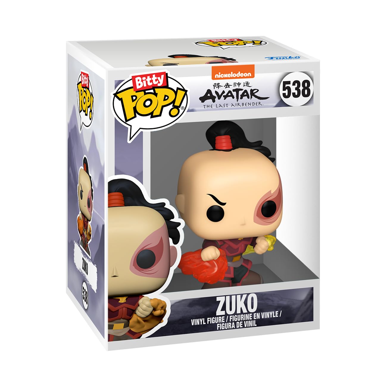 Buy now Funko Bitty Pop! Avatar: The Last Airbender - Aang, Appa, Toph, & A Surprise Mystery Mini Figure - 0.9 Inch (2.2 Cm) Collectable - Stackable Display Shelf Included - Gift Idea Cake Topper at indiglob india