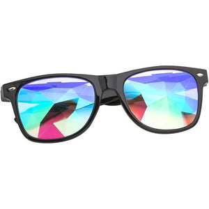 Buy now Kaleidoscope Glasses - Rainbow Rave Prism Diffraction Crystal Lens Sunglasses Goggles at indiglob india