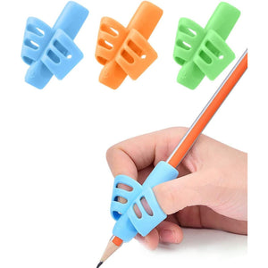 JuneLsy Pencil Grips for Kids Handwriting Pencil gripper Pencil Holder Posture Correction Training Writing AIDS for preschooler Kids toddler Children Special Needs (3 PCS)