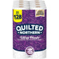 Quilted Northern Ultra Plush Toilet Paper, 32 Mega Rolls = 128 Regular Rolls, 3-Ply Bath Tissue (Packaging May Vary), 8 Count (Pack of 4)