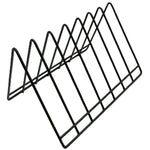 Buy now File Organizer-Metal Newspaper Holder-Magazine File Storage-Desktop Storage Book Rack-File Folder Holders-Office Products(Black at indiglob india