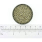 Buy now Miyuki Round Rocaille's Seed Beads Size 15/0 8.2g Duracoat Galvanized Silver 15-4201 at indiglob india