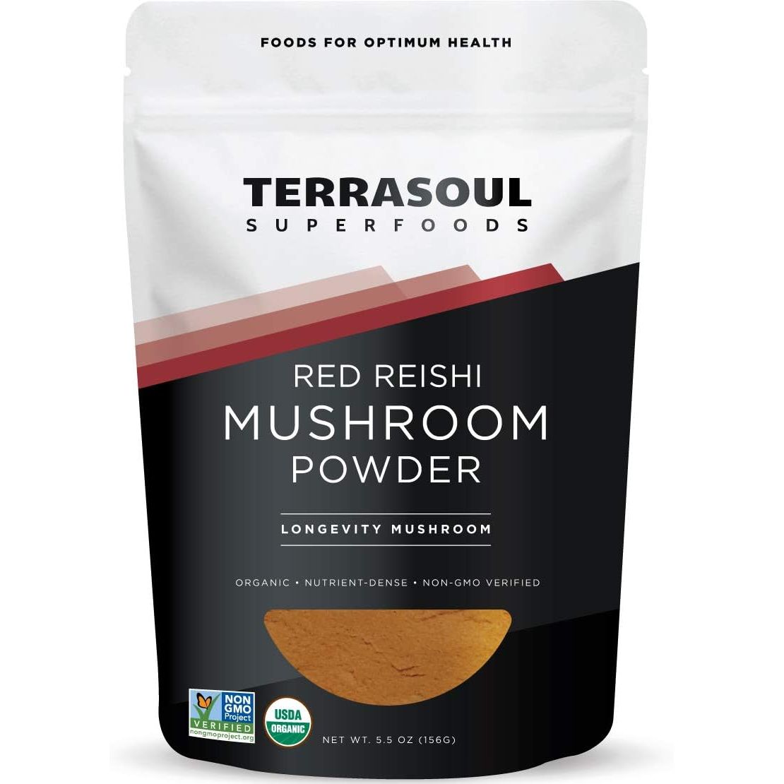 Terrasoul Superfoods Organic Reishi Mushroom Powder (4:1 Extract), 5.5 Oz, Immune Support, Stress Relief, Better Sleep, Embrace The Power of Adaptogenic Mushrooms