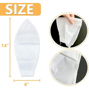 Open Toe Compression Sock Aid for Easy Slide - Slip Stocking Applicator to Help Assist Put On for Elderly, Disabled, Pregnant, 2 Pcs