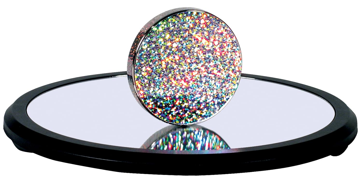 Buy now Toysmith Euler’s Disk – Create A Hypnotic Display of Light & Sound- Science Desk Decor for Home and Office – Physics Toys for Adults & Kids 8+ at indiglob india