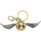 Monogram International Harry Potter Pewter Key Ring: Golden Snitch