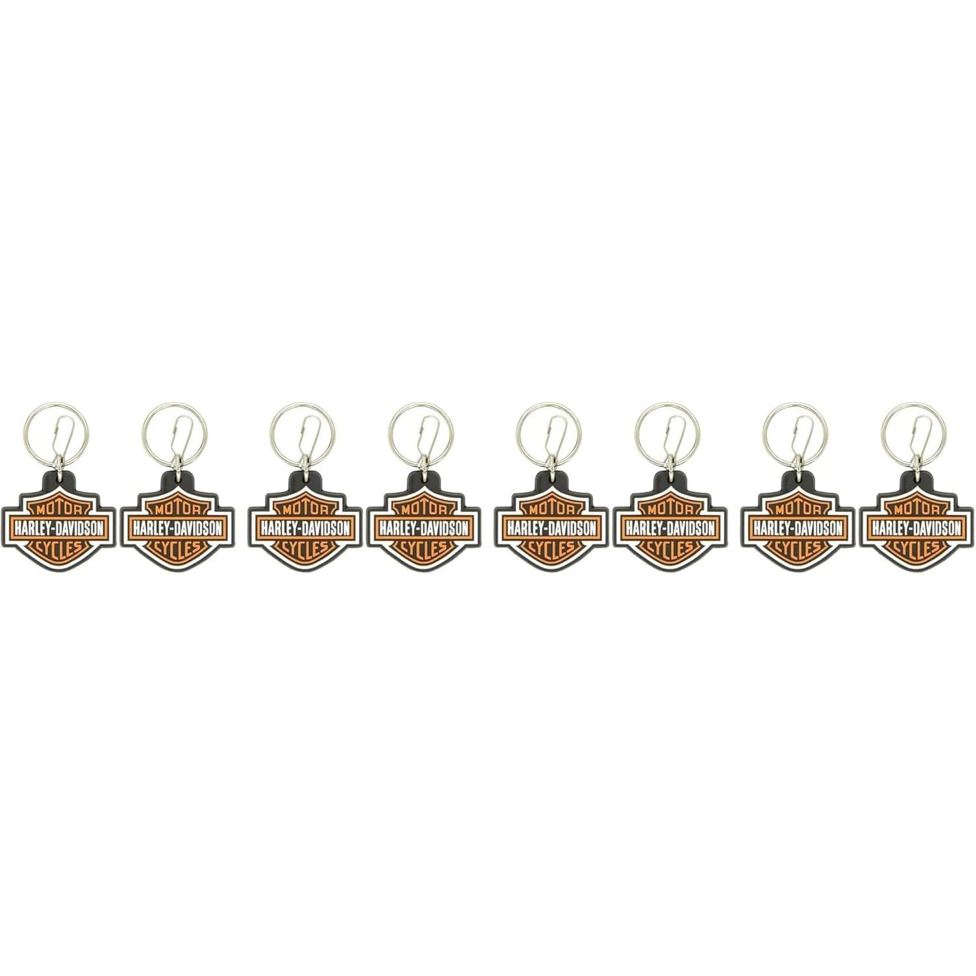 PLASTICOLOR 4179 Harley-Davidson Logo Plastisol Key Chain