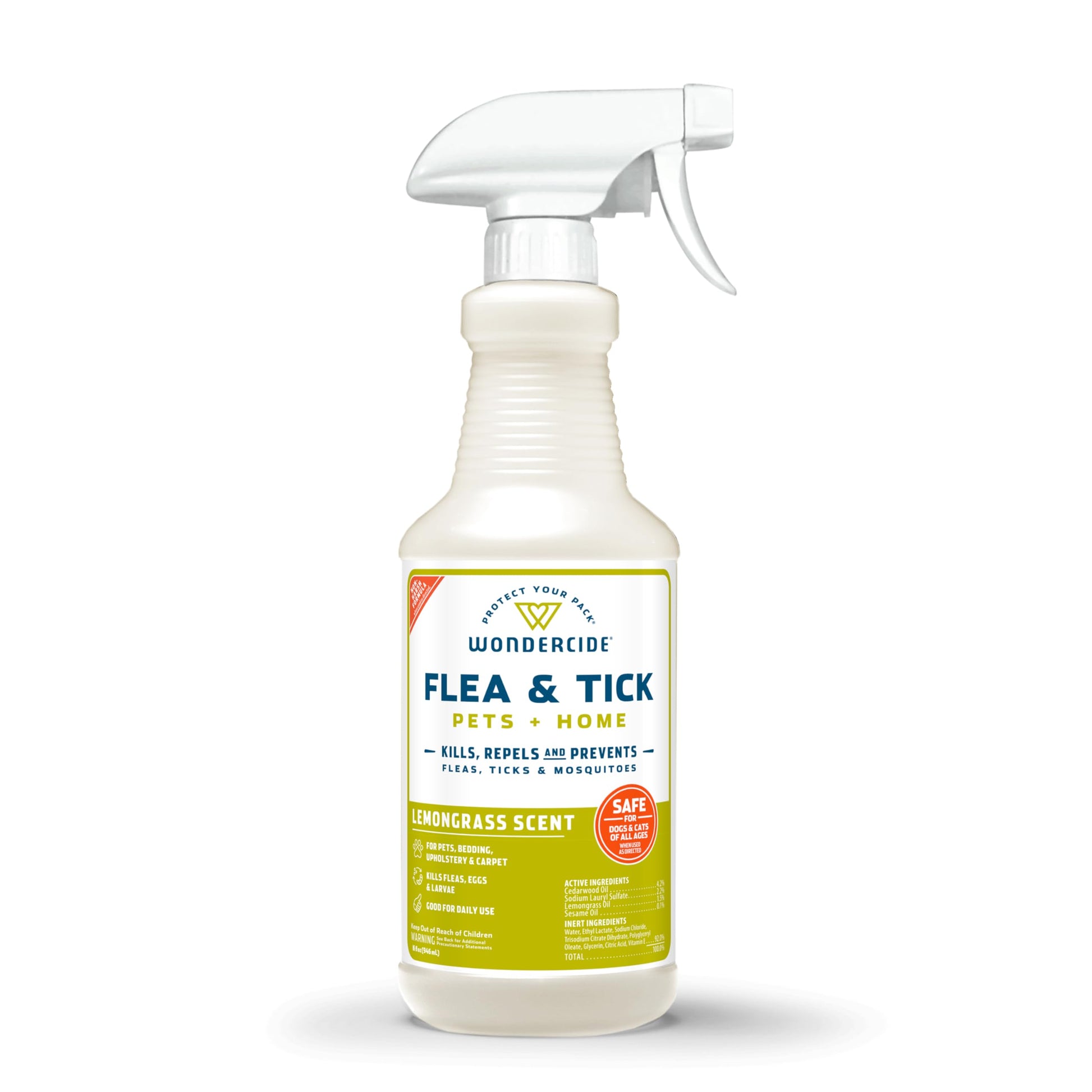 Buy now Wondercide - Flea, Tick & Mosquito Spray for Dogs, Cats, and Home - Control, Prevention, Treatment - with Natural Essential Oils - Pet and Family Safe - Peppermint 16 oz 16 OZ Lemongrass at indiglob india