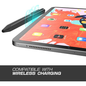 SUPCASE Silicone Protective Case for Apple Pencil (2nd Generation), Anti-Slip Grip with Nib Cover (3 Pieces) Accessories (Black)