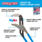 Buy now Channellock Tongue and Groove Pliers 480 BIGAZZ - Straight Jaw, 90° Teeth, Forged Steel - 20.25 in, 5.5 in Jaw at indiglob india