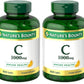Buy now Nature's Bounty Vitamin C 1000mg, Supports Immune and Antioxidant Health, Vitamin C Supplement, 1 Per Day, 300 Vegetarian Caplets at indiglob india